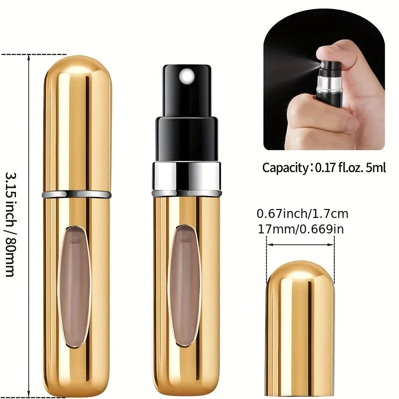 Mini Perfume Atomizer – Refillable Travel Spray Bottle